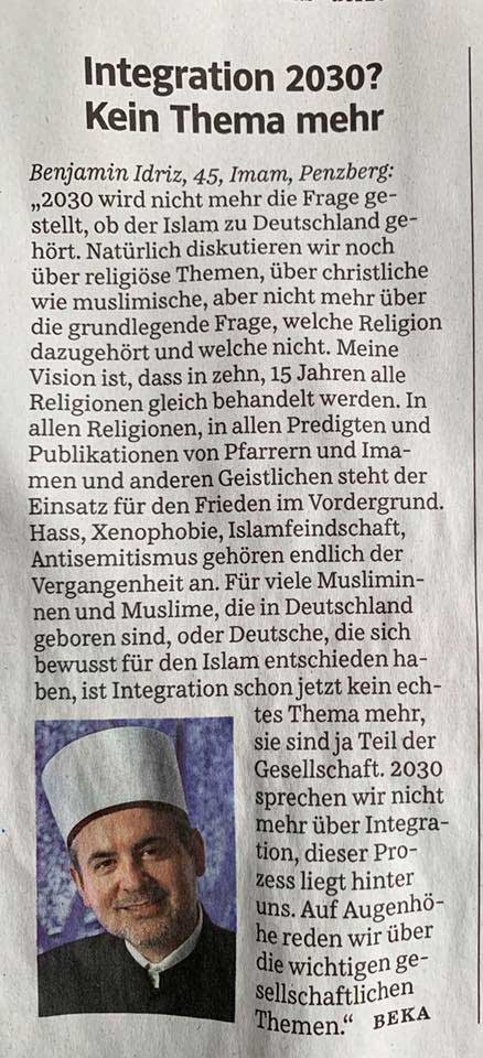 Imam Idriz über Deutschland 2030