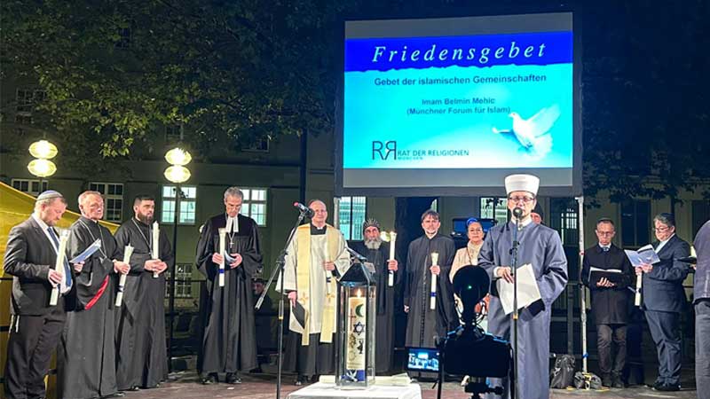Interreligiöses Friedensgebet in München